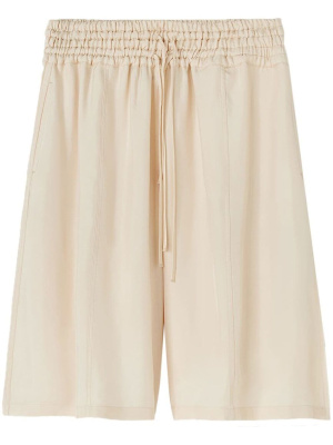 

Gathered elasticated knee-length shorts, Jil Sander Gathered elasticated knee-length shorts