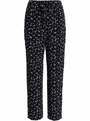 

Floral-print wide-leg trousers, Tommy Hilfiger Floral-print wide-leg trousers