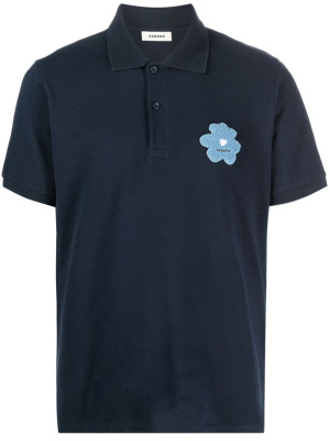 

Logo-patch polo shirt, SANDRO Logo-patch polo shirt