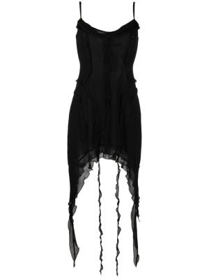 

Halterneck seam-detail minidress, MISBHV Halterneck seam-detail minidress