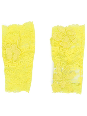 

Embroidered-lace gloves, Versace Embroidered-lace gloves