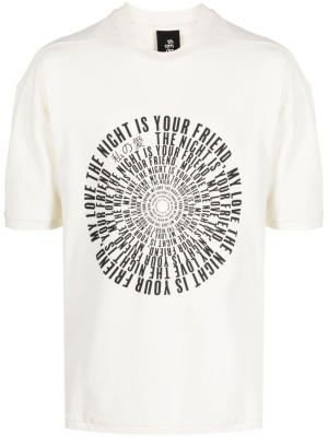 

Slogan-print cotton T-shirt, Thom Krom Slogan-print cotton T-shirt