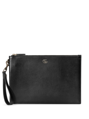 

GG leather pouch, Gucci GG leather pouch
