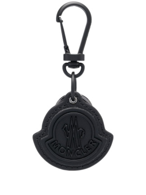 

Logo-patch leather keyring, Moncler Logo-patch leather keyring