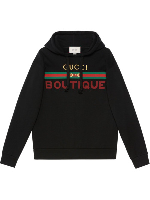 

Boutique print hoodie, Gucci Boutique print hoodie