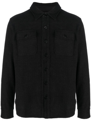 

Knitted cotton utility shirt, Ralph Lauren RRL Knitted cotton utility shirt
