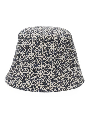 

Anagram-pattern bucket hat, LOEWE Anagram-pattern bucket hat