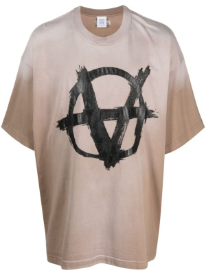 

Reverse Anarchy cotton T-shirt, VETEMENTS Reverse Anarchy cotton T-shirt
