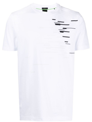 

Striped crew-neck T-shirt, BOSS Striped crew-neck T-shirt