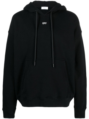 

Logo-print drawstring hoodie, Off-White Logo-print drawstring hoodie