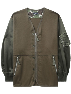 

Zip-pocket cotton bomber jacket, Comme Des Garçons Homme Zip-pocket cotton bomber jacket