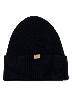 

Logo-patch wool beanie, Woolrich Logo-patch wool beanie
