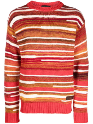 

Striped crew-neck jumper, Dsquared2 Striped crew-neck jumper