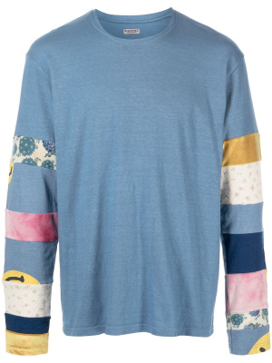 

Tianzhu Hippie long-sleeve top, Kapital Tianzhu Hippie long-sleeve top