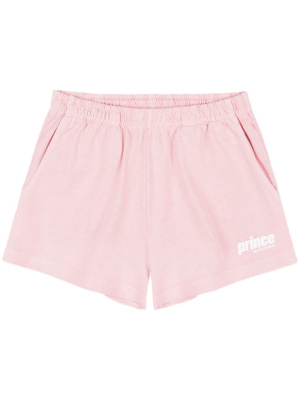 

Logo-print cotton shorts, Sporty & Rich Logo-print cotton shorts