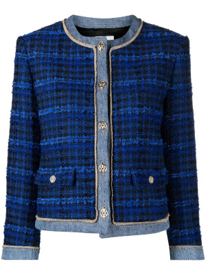 

Checked tweed jacket, SANDRO Checked tweed jacket