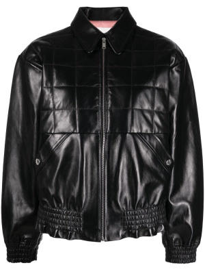 

Quilted bomber jacket, SANDRO Quilted bomber jacket