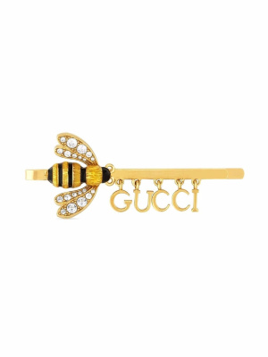 

Logo bee hair slide, Gucci Logo bee hair slide