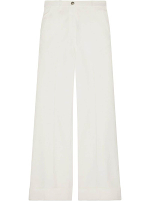 

High-waisted flared jeans, Gucci High-waisted flared jeans