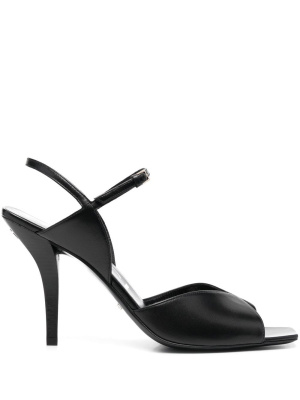

Square G 105mm slingback sandals, Gucci Square G 105mm slingback sandals