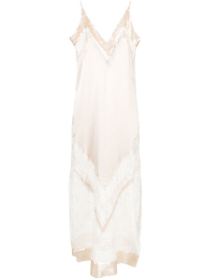 

Lace-panel midi dress, Masterpeace Lace-panel midi dress