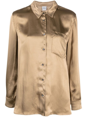 

Long-sleeve satin-finish shirt, ASPESI Long-sleeve satin-finish shirt