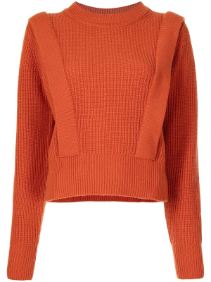 

Ribbed crew neck jumper, Michael Kors Ribbed crew neck jumper