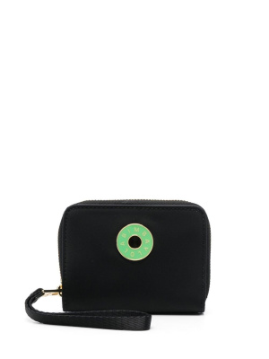 

Logo-plaque zipped wallet, Bimba y Lola Logo-plaque zipped wallet