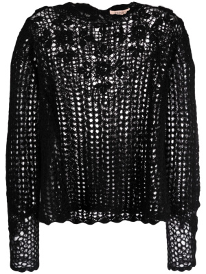 

Crochet-knit jumper, TWINSET Crochet-knit jumper