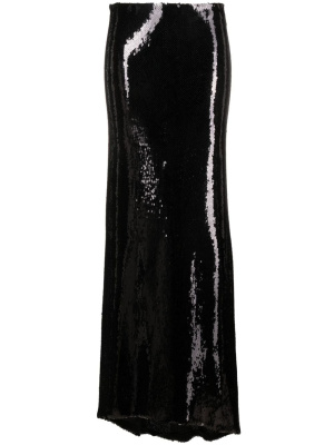 

Sequin-embellished full maxi skirt, Nº21 Sequin-embellished full maxi skirt
