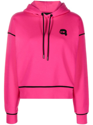 

Ikonik Karl organic cotton hoodie, Karl Lagerfeld Ikonik Karl organic cotton hoodie