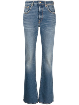 

Washed-effect wide-leg jeans, Golden Goose Washed-effect wide-leg jeans