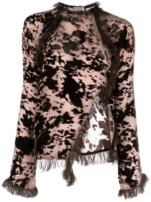 

Abstract-pattern print blouse, Acne Studios Abstract-pattern print blouse