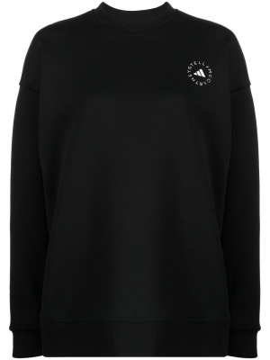 

Logo-print sweatshirt, Adidas by Stella McCartney Logo-print sweatshirt