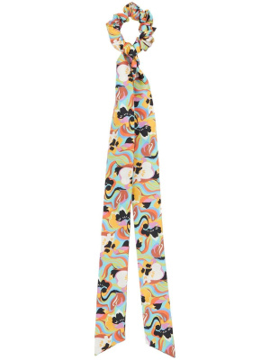 

Abstract-print scrunchie, ETRO Abstract-print scrunchie