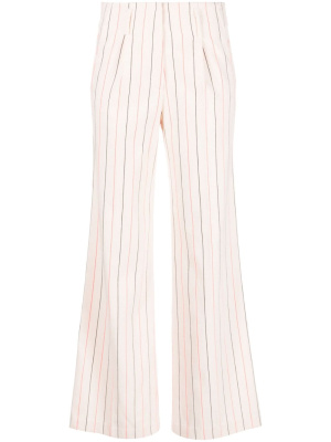 

Striped straight-leg trousers, Forte Forte Striped straight-leg trousers