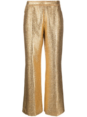 

Metallic straight-leg trousers, Forte Forte Metallic straight-leg trousers