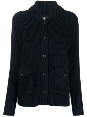 

Button-up ribbed-knit cardigan, Ralph Lauren RRL Button-up ribbed-knit cardigan