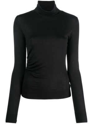

Logo-print roll-neck T-shirt, Calvin Klein Logo-print roll-neck T-shirt