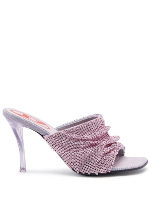 

Chainmail-detail open-toe sandals, Diesel Chainmail-detail open-toe sandals