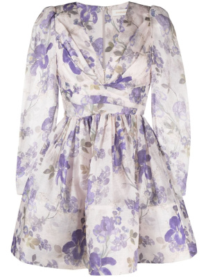 

Lyrical crossover minidress, ZIMMERMANN Lyrical crossover minidress