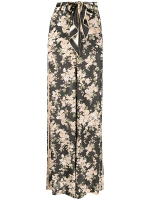 

Floral-print wide-leg trousers, ZIMMERMANN Floral-print wide-leg trousers