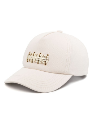 

Hardware-detail cotton cap, Rabanne Hardware-detail cotton cap