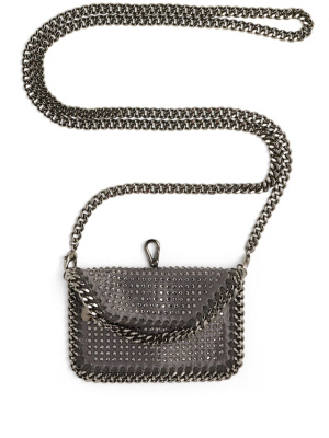 

Falabella satin crossbody bag, Stella McCartney Falabella satin crossbody bag