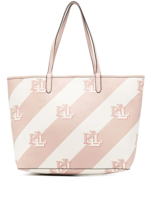 

Large Collins leather tote bag, Lauren Ralph Lauren Large Collins leather tote bag
