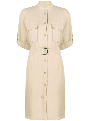 

Belted-waist shirt dress, Woolrich Belted-waist shirt dress