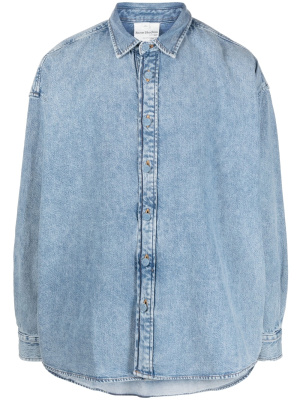 

Light-wash long-sleeve denim shirt, Acne Studios Light-wash long-sleeve denim shirt