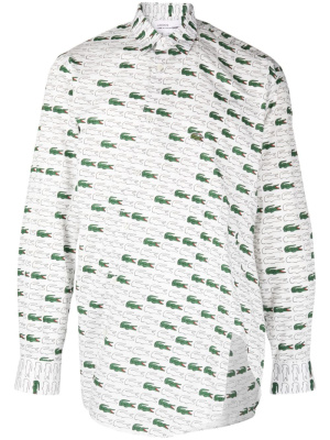 

Logo-print cotton shirt, Comme Des Garçons Shirt Logo-print cotton shirt