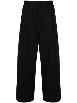 

Wide-leg cotton tailored trousers, Juun.J Wide-leg cotton tailored trousers