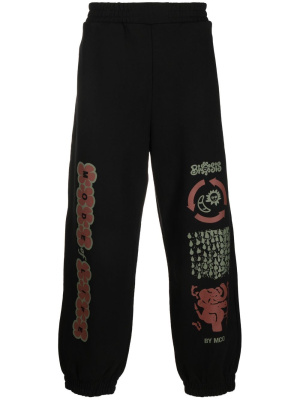 

Graphic-print track pants, MCQ Graphic-print track pants